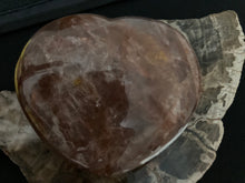 Load image into Gallery viewer, Fire Quartz Heart - Polished