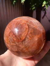 Load image into Gallery viewer, Fire Quartz Sphere - Red Hematoid Quartz Sphere - 38mm - Polished